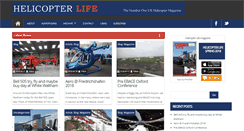 Desktop Screenshot of helicopterlife.com